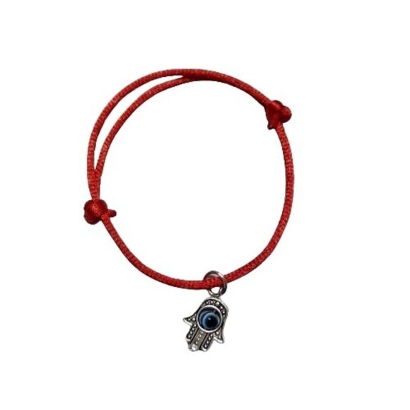 Hamsa Hand Evil Eye Bracelet Red String Good Luck Protection Men Women Good Luck - Picture 3 of 5